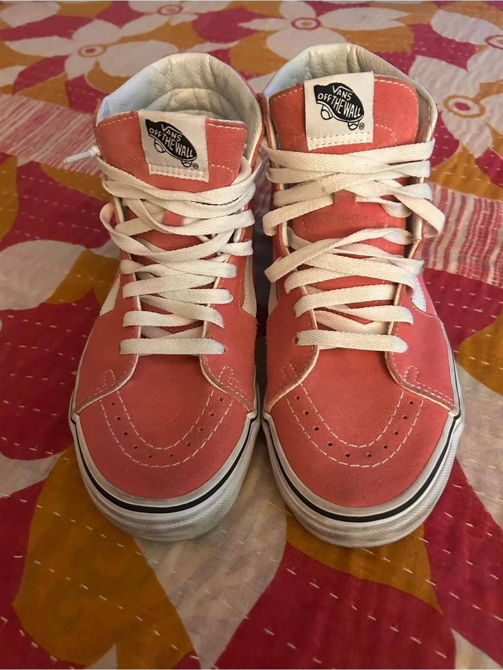 Vans Strawberry Pink Sk8-Hi Women’s High-Top Sneakers. Size 8.5